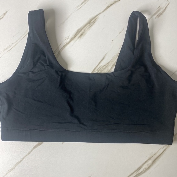 Everlane The Cotton Tank Bra in Black NWT Size XL SOLD OUT ONLINE - Picture 6 of 8